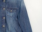 Vorschaubild 4 von Jeansjacke Damen Gr. 38 Blau Casual Baumwolle
