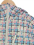 Vorschaubild 2 von Damen Trainingsjacke Gr. 34 XS Mehrfarbig Kariert Sport Kapuze