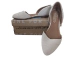 Vorschaubild 4 von Damen Ballerinas Gr. 37 Beige Casual Stoff Slipper