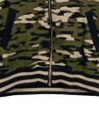 Vorschaubild 3 von Damen Bomberjacke Camouflage Strick Mehrfarbig Gr. 38/M Casual