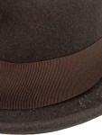 Vorschaubild 3 von Hut Fedora Wollhut Braun Gr. S Wolle Uni Klassisch Casual