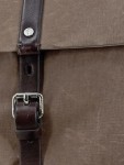 Vorschaubild 3 von Aktentasche Messenger Bag Umhängetasche Herren Braun Leder Stoff Uni