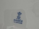 Vorschaubild 3 von KAISER Suppenteller Weiß Porzellan Rosenmuster Klassisch Teller