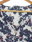 Vorschaubild 2 von Damen Bluse 34 Mehrfarbig Viskose Blumenmuster Casual