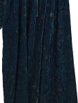 Vorschaubild 3 von Abendkleid Maxikleid Blumenmuster Petrol Gr. S Elegant Langarm