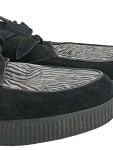 Vorschaubild 3 von Damen Schnürschuhe Gr. 40 Schwarz Creeper Plateau Zebra