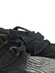Vorschaubild 4 von Damen Schnürschuhe Gr. 40 Schwarz Creeper Plateau Zebra