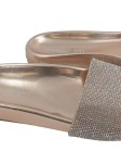 Vorschaubild 2 von Damen Sandalen mit Strass Gold Gr. 40 Glamourös