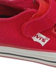 Vorschaubild 2 von Kinder Sneaker low Gr. 25 Rot Freizeitschuh Klettverschluss
