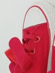 Vorschaubild 3 von Kinder Sneaker low Gr. 25 Rot Freizeitschuh Klettverschluss