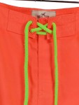Vorschaubild 2 von Badeshorts Herren Orange Gr. 48/M Polyester Uni Sportlich Logo-Print