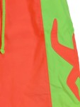 Vorschaubild 4 von Badeshorts Herren Orange Gr. 48/M Polyester Uni Sportlich Logo-Print
