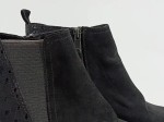 Vorschaubild 4 von Stiefelette Damen Gr. 40 Schwarz Casual Blockabsatz