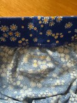 Vorschaubild 4 von Damen A-Linienrock 34;XS Blau Blumenmuster Midirock Feminin