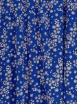 Vorschaubild 3 von Damen A-Linienrock 34;XS Blau Blumenmuster Midirock Feminin