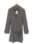 Vorschaubild 1 von VSCT Jeans 2 Be Free Damen Mantel Fischgrät Grau Gr. M Military-Stil
