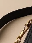 Vorschaubild 5 von Damen Umhängetasche Crossbody Bag Schwarz Leder Elegant