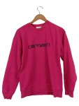 Vorschaubild 1 von Damen Sweatshirt Pink Gr. XS (34) Casual Logo-Print