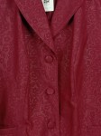 Vorschaubild 3 von Blazer Damen Rot Gr. UNI Polyester Blumenmuster Elegant Langarm