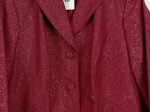Vorschaubild 4 von Blazer Damen Rot Gr. UNI Polyester Blumenmuster Elegant Langarm