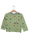 Vorschaubild 1 von Kinder Langarmshirt Gr. 98 Grün Casual mit Ritter & Burg Muster