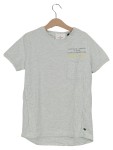 Vorschaubild 1 von T-Shirt Kinder Gr. 140 Grau Casual mit Schriftzug