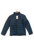 Vorschaubild 1 von Steppjacke Kinder Blau Gr. 140 Polyester Uni Casual Langarm