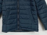 Vorschaubild 2 von Steppjacke Kinder Blau Gr. 140 Polyester Uni Casual Langarm