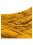 Vorschaubild 3 von Herren T-Shirt Gelb Gr. XL Basic Baumwolle Kurzarm Freizeit