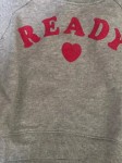 Vorschaubild 3 von Damen Sweatshirt Grau xxxs Casual Ready Aufdruck