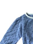 Vorschaubild 4 von Kinder Langarmshirt Gr. 98 Blau Punkte Mädchen Casual