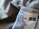 Vorschaubild 4 von T-Shirt Herren Grau Gr. 54/XL Baumwolle Basic Kurzarm Alltag