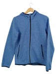 Vorschaubild 1 von TCM Fleecejacke Kinder Gr. 170/176 Blau Outdoor Kapuzenjacke