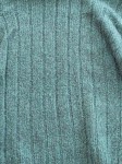 Vorschaubild 4 von Pullover Damen Türkis Gr. 42 Stoff Zopfstrickmuster Casual
