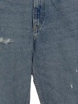 Vorschaubild 4 von Distressed Mom Jeans Damen Blau Gr. 38/M Streetwear Cut-Outs
