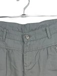 Vorschaubild 2 von 3Pommes Mädchen Cargohose Gr. 140 Oliv Leinen Baumwolle Freizeit