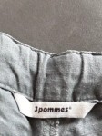Vorschaubild 6 von 3Pommes Mädchen Cargohose Gr. 140 Oliv Leinen Baumwolle Freizeit