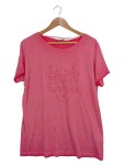 Vorschaubild 1 von Damen T-Shirt Kurzarm Pink Tiermotiv Freizeit Gr. 42 XL