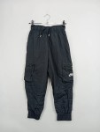 Vorschaubild 6 von Kinder Cargohose Sportlich Schwarz Gr. 128 Polyester Logo Print
