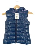 Vorschaubild 1 von Steppweste Kapuze Weste Blau Gr. 150/152 Kinder