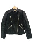 Vorschaubild 1 von Damen Lederjacke Bikerjacke Gr. 36/S Schwarz Modern