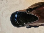 Vorschaubild 5 von Damen Stiefelette Gr. 39 Braun Casual Reißverschluss Boots