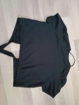 Vorschaubild 2 von Damen Strickjacke Bolero Gr. 52 Schwarz Feminin Kurzarm