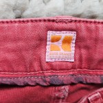 Vorschaubild 2 von Damen Jeans Slim Fit Rot Gr. 34 Casual Hose