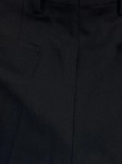 Vorschaubild 2 von Anzughose Herren Grau Gr. W32/48/M Polyester Uni Business Falten