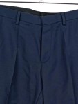 Vorschaubild 2 von Anzughose Herren Blau Gr. W32/48/M Stoff Uni Business Falten 42 cm