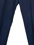 Vorschaubild 3 von Anzughose Herren Blau Gr. W32/48/M Stoff Uni Business Falten 42 cm