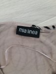 Vorschaubild 4 von Damen Bluse Shirt Gr. 52/54 Beige Grafisch Casual Kurzarm