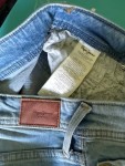Vorschaubild 6 von Pepe Jeans Damen Jeans Shorts Blau Größe 27 Casual Denim
