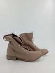 Vorschaubild 2 von Stiefeletten Damen Gr. 39 Braun Wildleder Schnürung 4 cm Casual Uni
